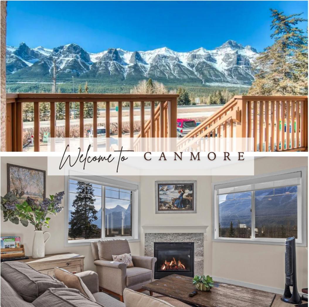 B212 Hot Tub, Ac X3, Parking, 2 Min To Banff Gate Apartman Canmore Kültér fotó